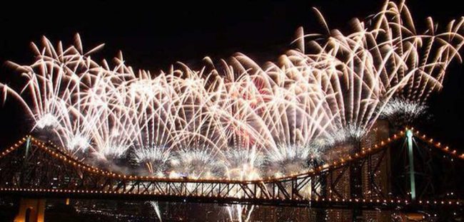 New Year's Eve Fireworks Brisbane